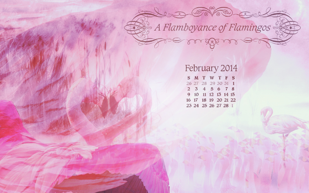 Ein Plakat mit Text und einem Kalender.