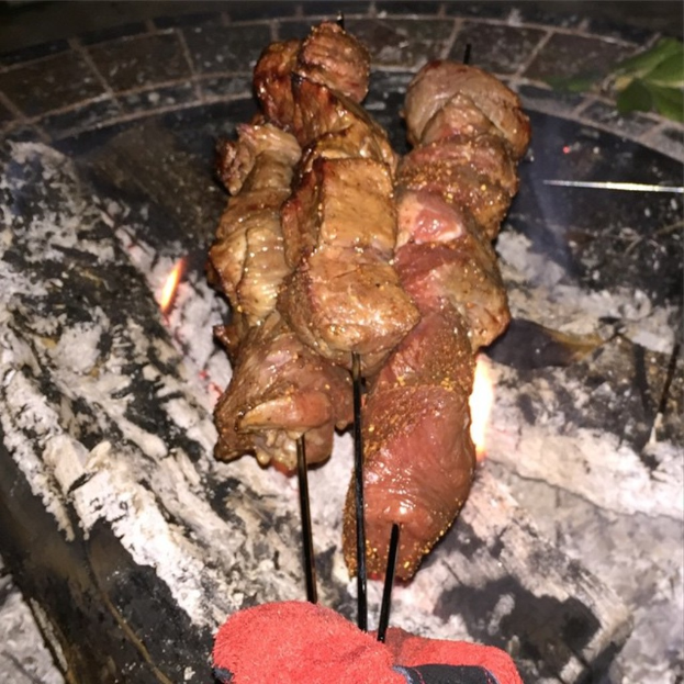 Ein Nahaufnahme eines Lebensmittel.