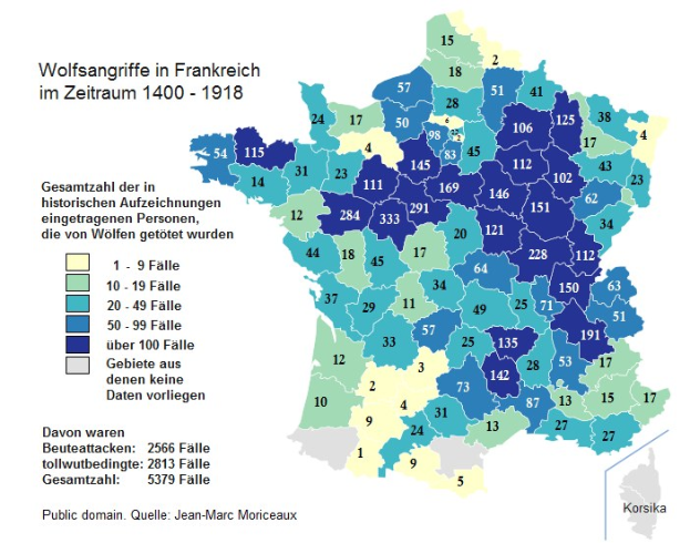 Eine Deutschlandkarte mit farblich markierten Regionen, die den prozentualen Anteil der Bevölkerung in Frankfurt anzeigen, begleitet von Texten zur Bevölkerungsdichte.