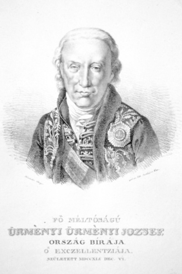 Schwarze und weiße Zeichnung eines Mannes in Militäruniform auf Papier mit Text, der als Jürgen Jözser identifiziert wird.