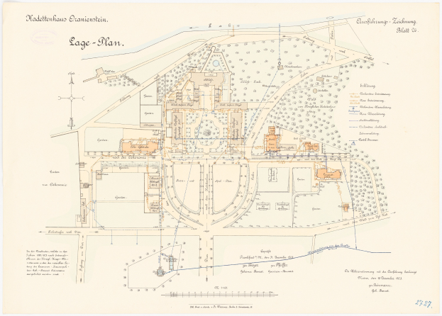 Eine detaillierte Karte von Köln, Deutschland, mit einer handgezeichneten Gebäudeillustration auf einem informativen Papier, das die Geschichte, Kultur und Sehenswürdigkeiten der Stadt beschreibt.