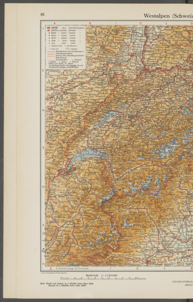 Alte detaillierte Karte der Westfalen-Region Deutschlands auf schwarzem Hintergrund, die geografische Merkmale wie Flüsse, Berge und Städte mit zusätzlichen Textanmerkungen zeigt.